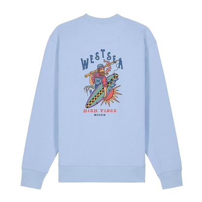 Sweat sans capuche High tides blue soul