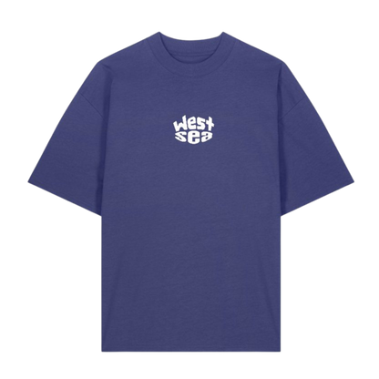 T-shirt spot of normandy purple