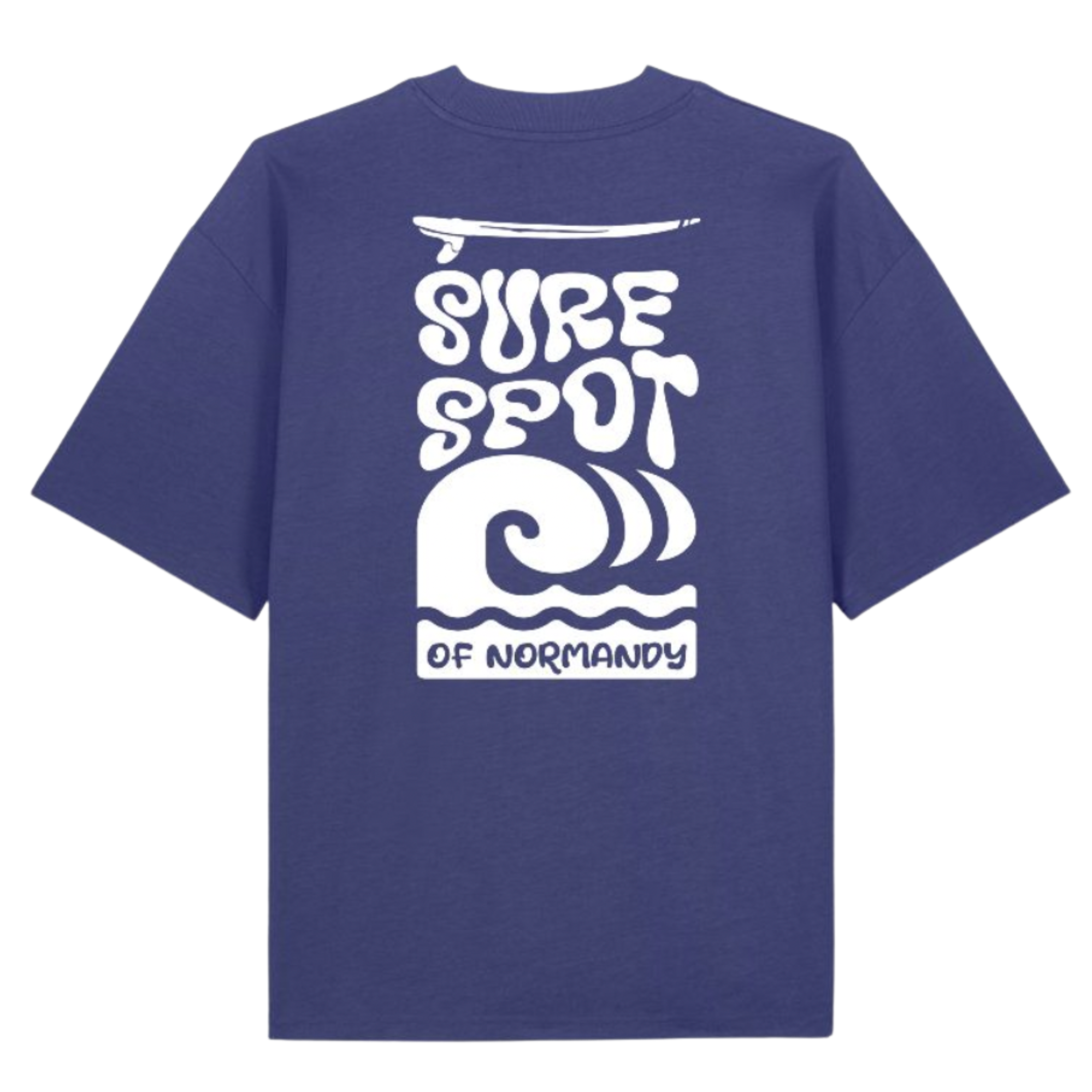 T-shirt spot of normandy purple