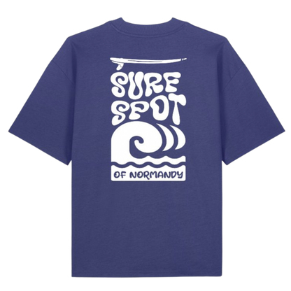 T-shirt spot of normandy purple