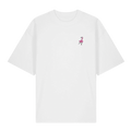 T-shirt life in pink oversize