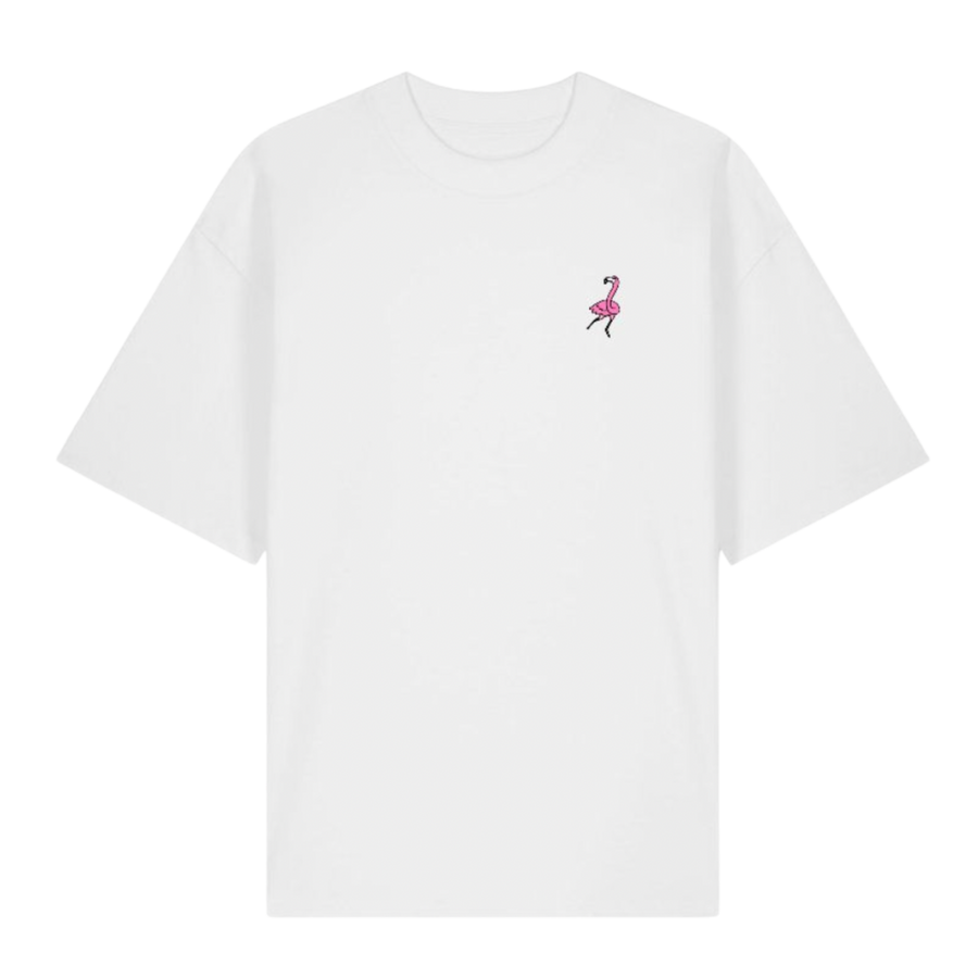 T-shirt life in pink oversize
