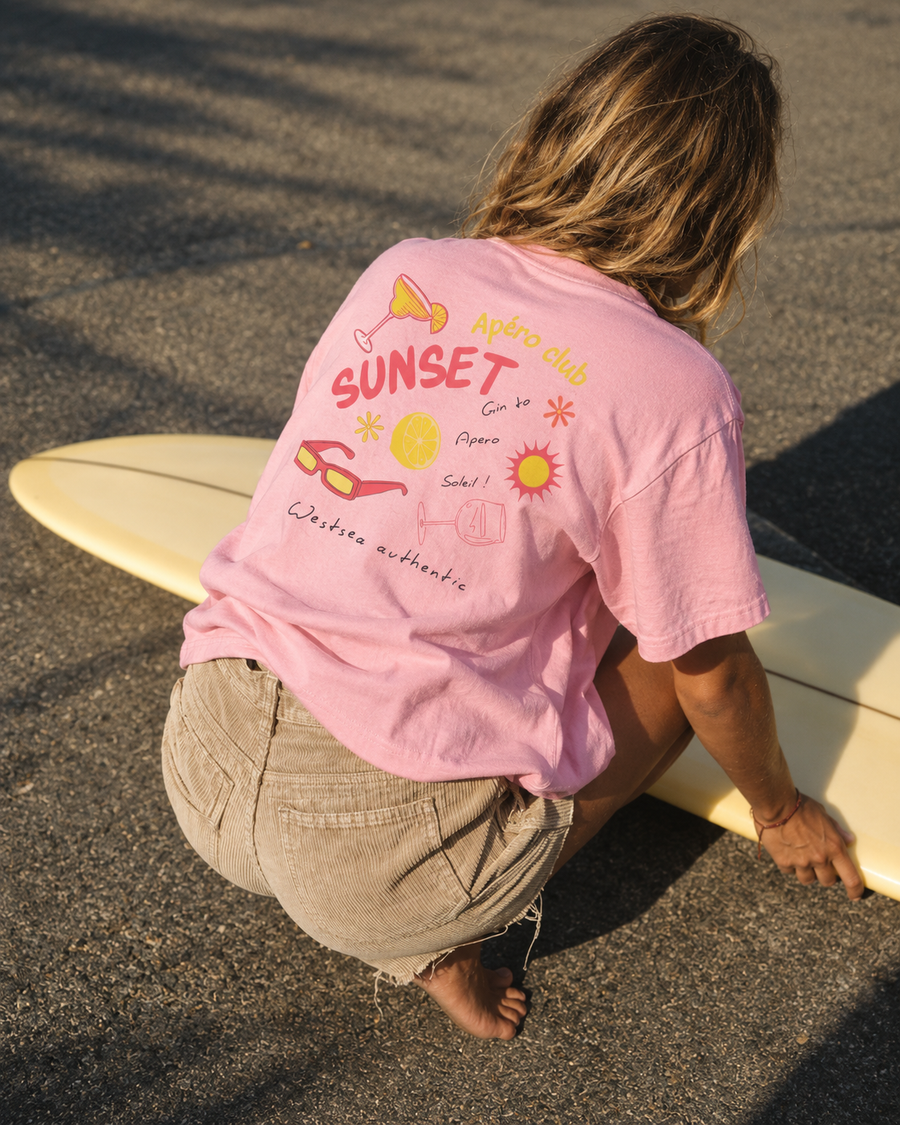 T-shirt apéro sunset