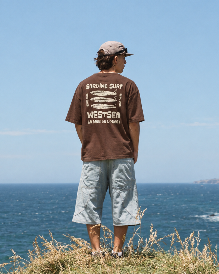 T-shirt Sardine Surf