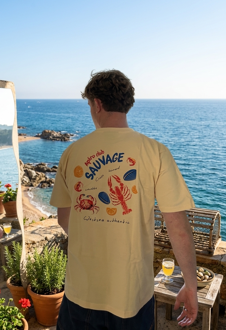 T-shirt apéro sauvage