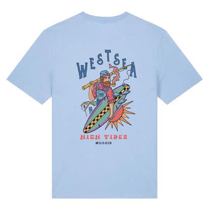 T-shirt High tides blue soul