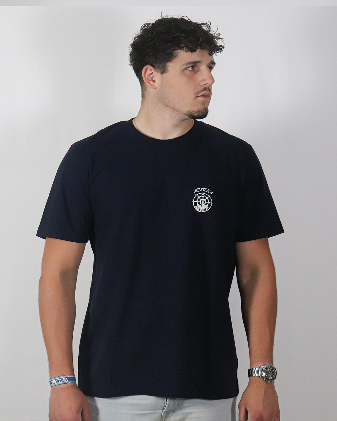 T-shirt westsea classic Brodé