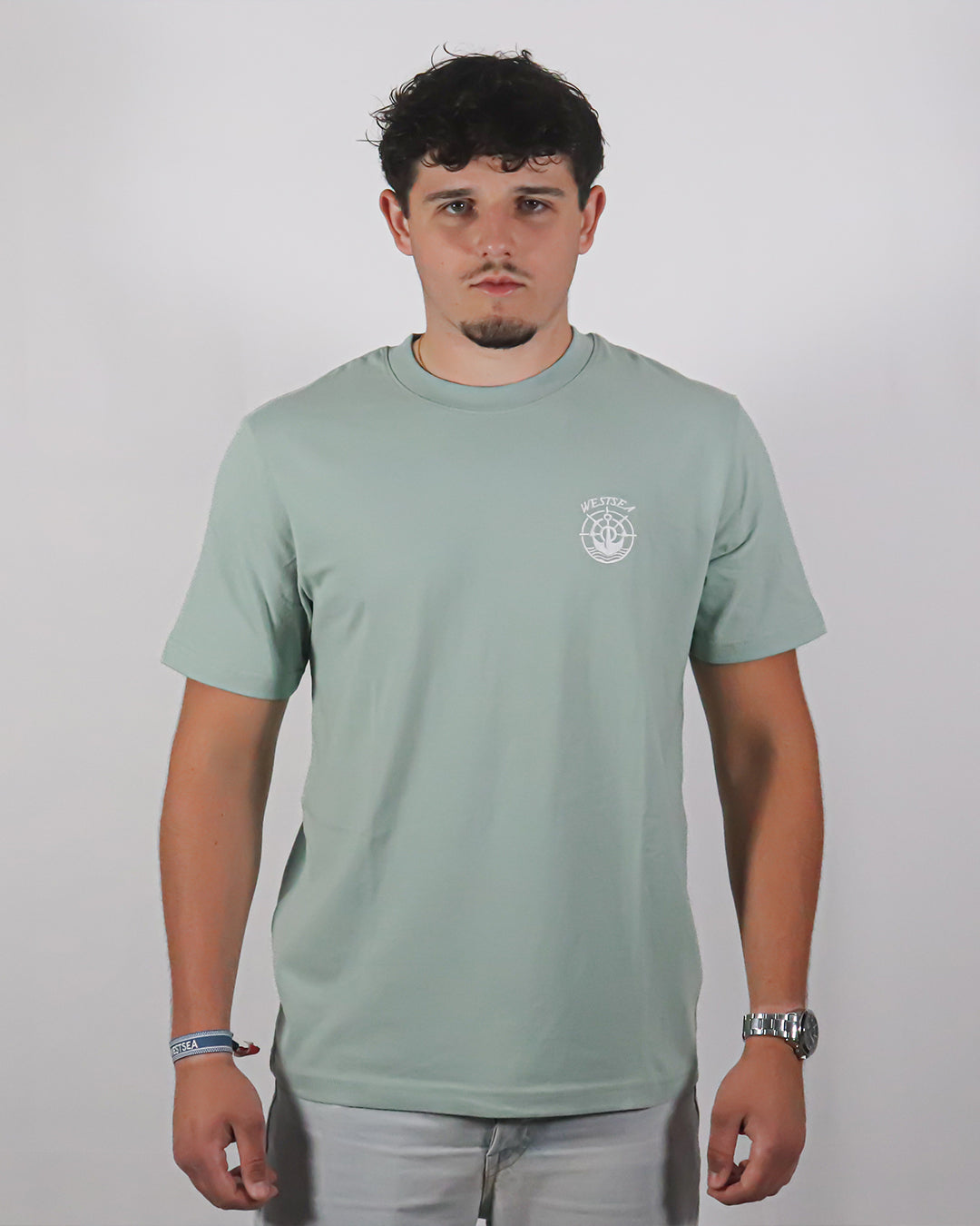 T-shirt westsea classic Brodé